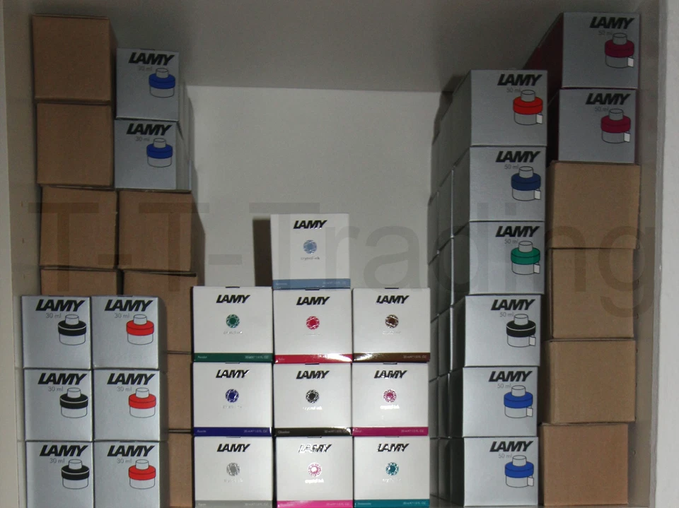 Lamy Tinte T51 T52 T53 Tintenfass alle Sorten, Sparpacks! NEU & OVP