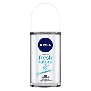 Nivea Fresh Natural 48hr Protection Deodorant Roll On for Unisex 50ml - Picture 1 of 3