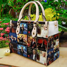 André Rieu Women Leather Hand Bag Custom Leather Bag Gift for Fan, Woman bag