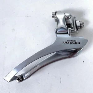 Shimano Ultegra FD-6500 Road Double Front Derailleur for 9 Speed Braze-On Style - Imagen 1 de 6