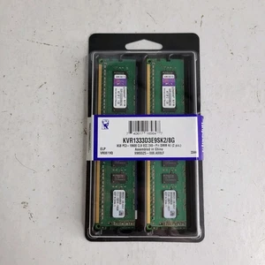 2x Kingston 8 GB DIMM 1333 MHz PC3-10600 DDR3 SDRAM memoria totale 16G - Foto 1 di 3