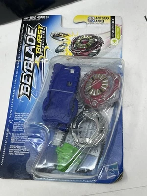 Beyblade Burst Evolution Starter Pack Evipero - 2017 - Ages 8+ Worn Card - Image 1 of 3
