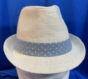 Addie & Tate linen/cotton child’s Trilby hat, 19" inner crown circumference - Picture 1 of 8