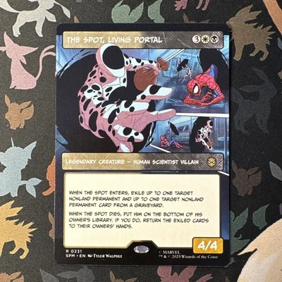 MTG The Spot, Living Portal - SpiderMan Showcase NM spider-man Non Foil - Image 1 of 4
