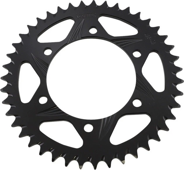 Vortex F5 Aluminum Rear Sprocket 43T 520 Black #435K-43 - Изображение 1 из 1
