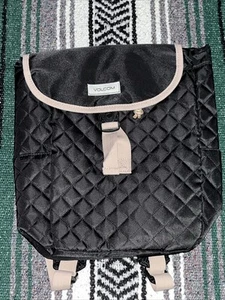 Mochila Volcom Moonstone Mini Edredón Negra y Tostada, Nueva - Imagen 1 de 9