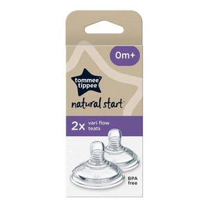 Tommee Tippee Natural Start Vari Flow Teats 2 Pack - Picture 1 of 1
