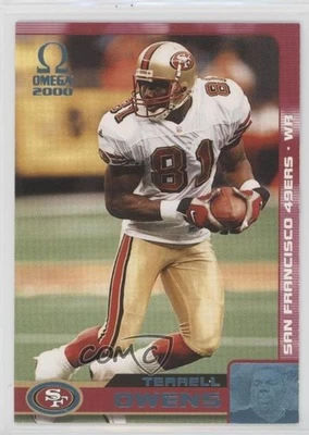 2000 Pacific Omega Platinum Blue /51 Terrell Owens #125 HOF - Image 1 of 2