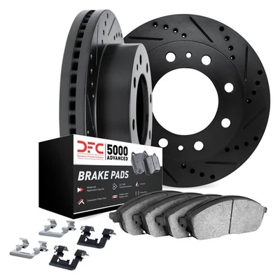 For Dodge D300 Pickup 72 DFC PRO-KIT 5000+ Drilled & Slotted Front Brake Kit Foto 1 de 2