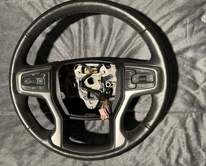 86821395 Steering Wheel Jet Black 2021-2023 Chevrolet Tahoe Suburban - Picture 1 of 3