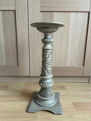 Porte-bougie pilier sculpté "Rustic Villa" - PartyLite P8601 - Photo 1/4