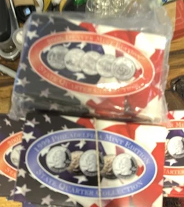 State Quarter  Collection Platinum & Gold  P & D Mint Complete Run 1999-2009 - Picture 1 of 8