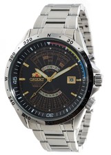 ORIENT Sporty Automatic Multi Year Calendar Watch Black Dial EU03002B