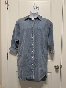 Universal thread Blue Denim Shirtdress For Women Size XL - Picture 1 of 7