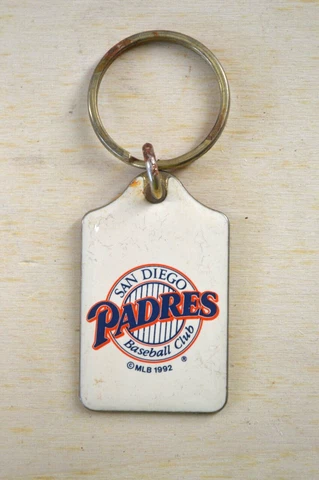 Vintage San Diego Padres Keychain 1992 MLB Baseball Made USA By Crownmark Cover