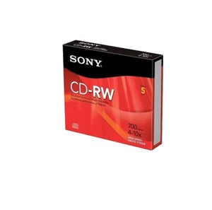 Sony CD-R 700MB/Mo 4-10x HIGH SPEED, 5 Pack - Picture 1 of 1