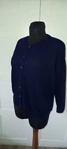 UNITED COLORS OF BENETTON Vintage Oversize Woll Strickjacke Gr. XS Made in Italy - Bild 1 von 3