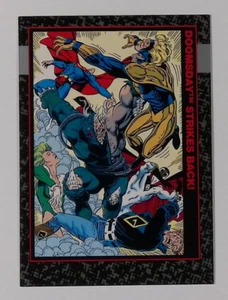 Doomsday Strikes Back DC Comics 1992 Skybox Doomsday Death of Superman Card #21 - Picture 1 of 2