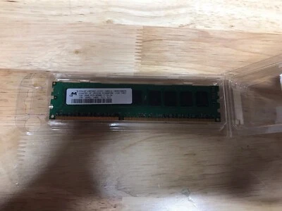 1GB Micron 1RX8 PC3-8500E-7-10-D0 Memory Module Guaranteed Working FREE SHIPPING - Image 1 of 2