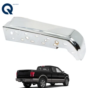 Rear Bumper End Chrome Right Side W/O Park Chrome For 2015 2016-2020 Ford F150 - Picture 1 of 12