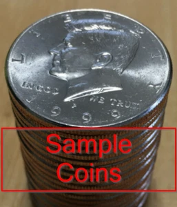 1999P John F Kennedy Half Dollar Münze zirkuliert 50 Cent *kostenloser Versand* - Bild 1 von 1