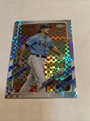 Brent Honeywell Jr. 2021 Topps Chrome #USC59 X-Fractor Refractor RC 18/99 A-22 - Image 1 of 3