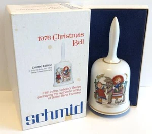 Schmid 1976 Christmas Bell Sister Berta Hummel Ltd Ed 5th in Collector Series - Picture 1 of 5