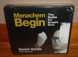 MENACHEM BEGIN-Battle for Israel's Soul-Daniel Gordis-NEW, SEALED 6 CD Audiobook - Picture 1 of 3
