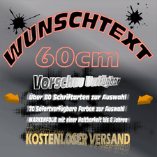 Wunschtext Aufkleber 60cm  Schriftzug  Auto Heckscheibe Firma Vorschau Sticker