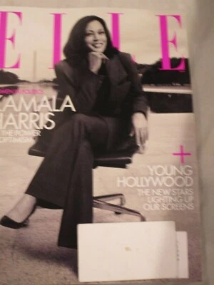 Elle Magazine November 2020 Women in Politics Kamala Harris Young Hollywood New Foto 1 de 2