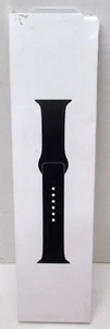 APPLE MTP62AM/A WATCH SPORTBAND 40mm SERIES 3 4 5 6 7 8 SE BLACK - Photo 1 sur 3