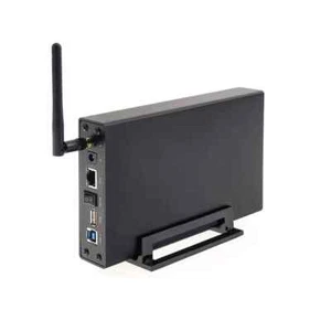 3.5" External Hard Drive HDD Enclosure 300Mbps Streaming Server & Storage RJ45 - Picture 1 of 7
