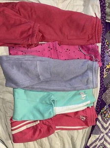 Gap Girls Bottoms (Joggers) Lot Of 5 Size 8 (1) NWT - Picture 1 of 4