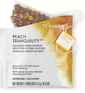 Teavana Jade Citrus Mint *and* Peach Tranquility Teavana tea bags - Picture 1 of 2