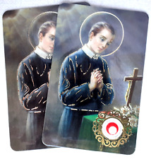 ST GERARD     Prayer Card & Relic     PACK OF TWO