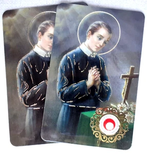 ST GERARD     Prayer Card & Relic     PACK OF TWO - Picture 1 of 6