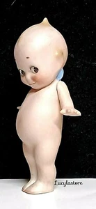 Vintage ROSE O'NEILL Biskuit Kewpie Flügel Puppe Baby Figur handbemalt 6" hoch - Bild 1 von 12