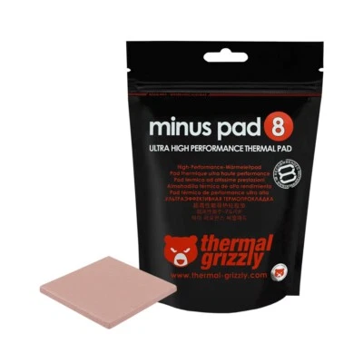 Thermal Grizzly Minus Pad 8 - 30 x 30 x (0.5mm/ 1mm/ 1.5mm/ 2mm) - Image 1 of 2