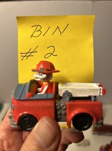 Paw Patrol Racers Marshall Fire Rescue Truck Vehicle Spin Master Red - Picture 1 of 8