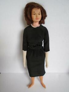 Vintage 1963  Remco Judy Littlechap MCM Family Fashion 15" Black Dress Doll