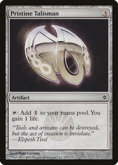 PRISTINE TALISMAN (NPH) New Phyrexia - MTG - NM - Image 1 of 1