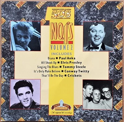 50'S NUMBER ONES VOLUME 2 - Various   1988 CD ALBUM   OLD GOLD - Image 1 of 4