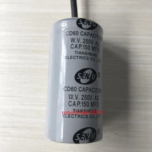 CD60 Motor Start Capacitor 150 MFD 150UF 250VAC 250V HVAC Capacitors - Picture 1 of 5