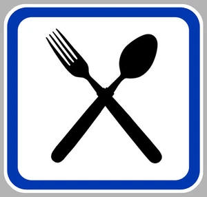 RESTAURANT REFECTOIRE CAMPING AUTOCOLLANT STICKER CAM210 - Bild 1 von 1