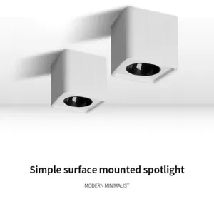 Led Downlight Spot Led Down Light Spotlight AC110V 220V 7W 10W 12W Surface Mount - Picture 1 of 24