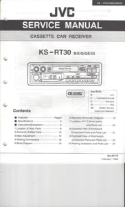 JVC Original Service Manual für KS- RT 30 - Picture 1 of 1