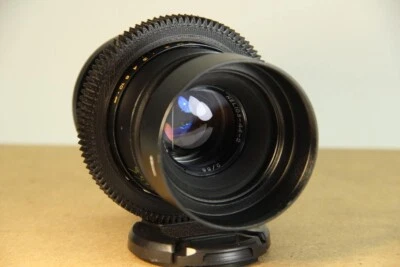 Anamorphic Helios 44-2 f,2/58 Soviet lens Cine mod lens M42 Canon EF (EOS) - Image 1 of 4