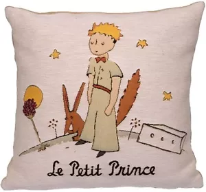 PETIT PRINCE "PLANETE" BELGIAN TAPESTRY CUSHION COVER 13" 33CM WITH ZIP, 1760 - Picture 1 of 5
