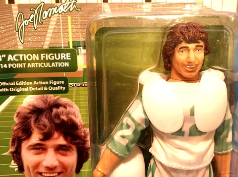 Brand New (Mego 8" Joe Namath Figure) New York Jets NFL Super Bowl Broadway Cover