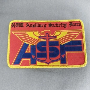 NDW Auxiliary Security Force ASF 3" x 4 3/4" Patch - Picture 1 of 2